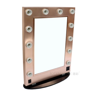 Hot Sale Salon station Makeup Lighted Mirror
