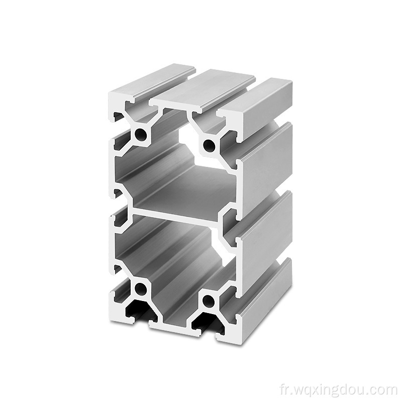 80120 Profil en aluminium industriel lourd standard européen