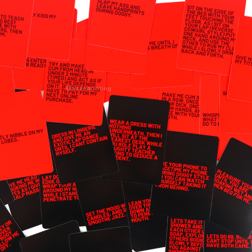 Custom Print Date Couple Conversation Question Cards