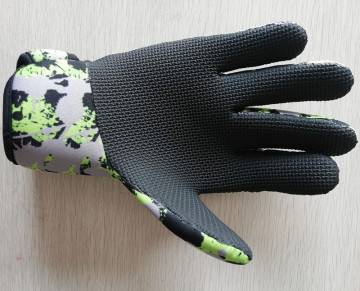 Hot sale mens lined neoprene motorcycle gloves