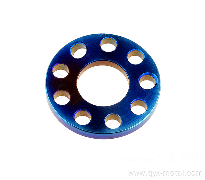 GR5 Titanium Alloy Colorful Flat Washer For Motorcycle