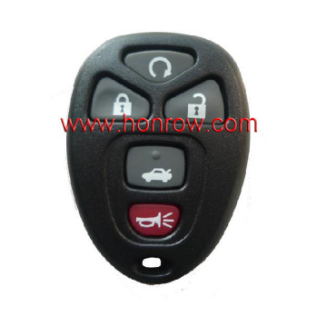High quality GM key shell 4+1 buttons remote key shell, auto key case