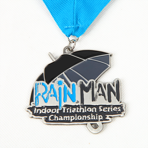 3.8km swim 180.2km bike 42.2km run triathlon medal