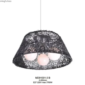 3 Lights dinning room aluminum pendant lamp