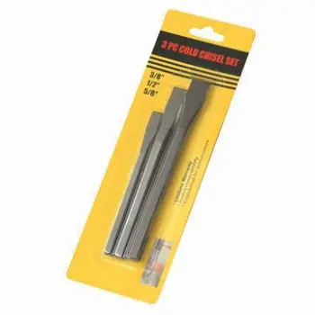 3-piece cold chisel, suitable for chipping, cutting and prying