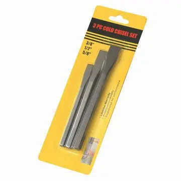 3-piece cold chisel, suitable for chipping, cutting and prying
