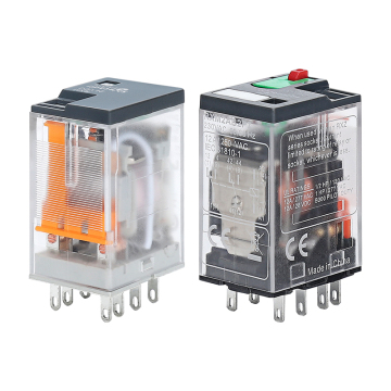 14 Pin 5A Power Relay: 24VAC/110VAC/220VAC Mini Intermediate Electromagnetic Relay