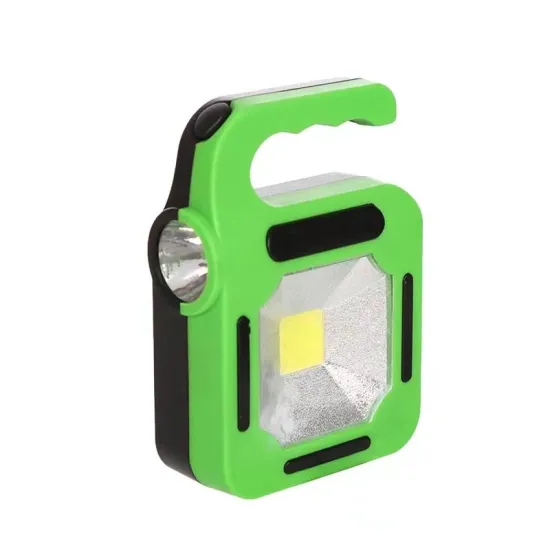 Camping Lantern and Emergency Flashlight: Waterproof Solar Charge USB Rechargeable COB LED Light