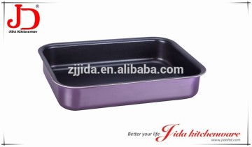 ALUMINUM BAKING TRAY PAN WITH NON STICK COATING AND POPULAR SIZE