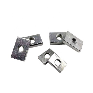 Kacang kimpalan jualan langsung tersuai: kacang persegi titanium heksagon, m8 x 13mm segi empat tepat stud sharp empat cabang kacang - pek 5, 100mm panjang