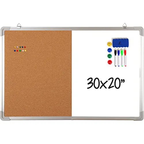 Custom Combination Whiteboard Bulletin Board Set, High Quality