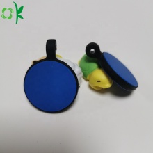 Custom Cartoon Shaped Fashionable Silicone Pet Tag