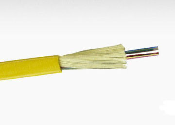 Flat Ribbon Fiber Optic Patch Cable With 4 - 12 Ribbonised Fibres Protected