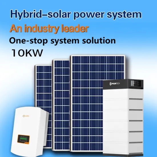10kw Hybrid Solar Power System Solar Energy AC Lithium Battery (contains two lithium batteries) 2