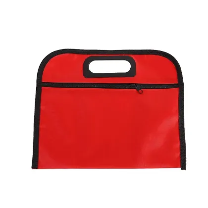 Waterproof Zipper Oxford File Bag for Conference Storage