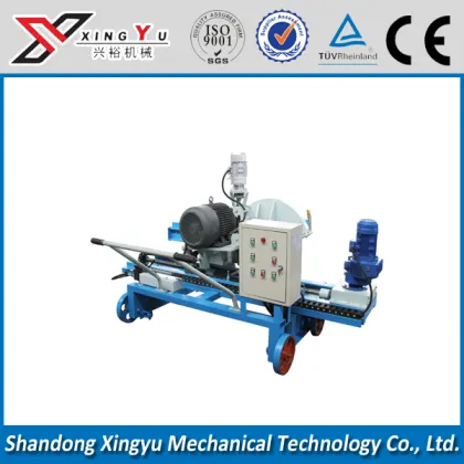 Electric cutting machine for cutting concrete