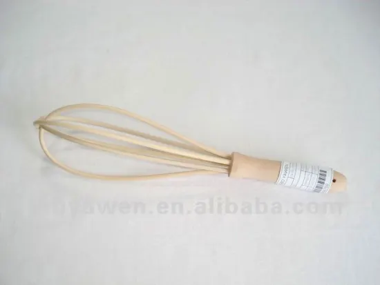 wooden egg beater