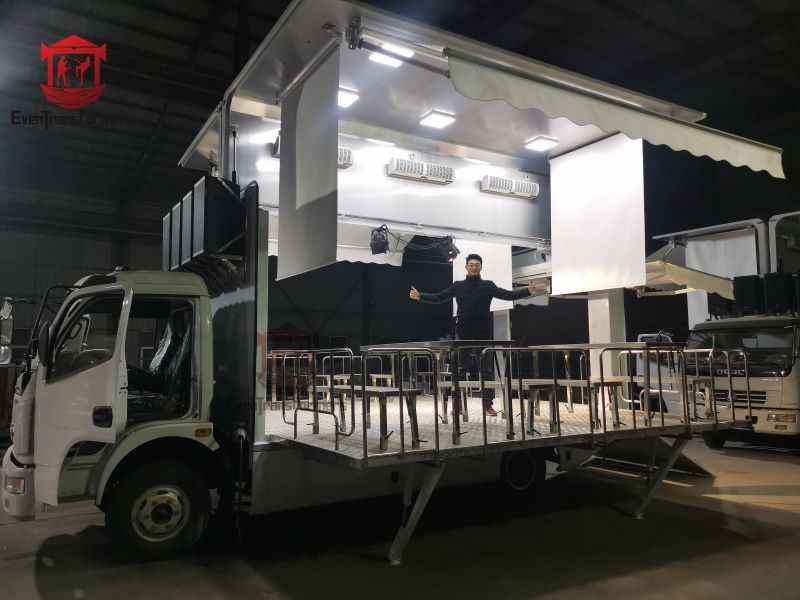 Brand Launching stage Truck
