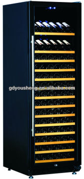 2014 home appliance Fan cooling compressor wine cooler/bar wine fridge USF-168S(450 Liters 172bottles)