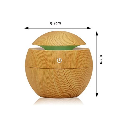 130ml Portable Mini Ultrasonic USB Essential Oil Humidifier