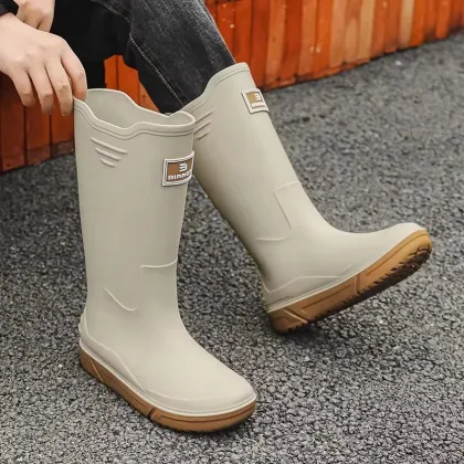 Non-slip Winter Rain Boots Custom Design Work Boots