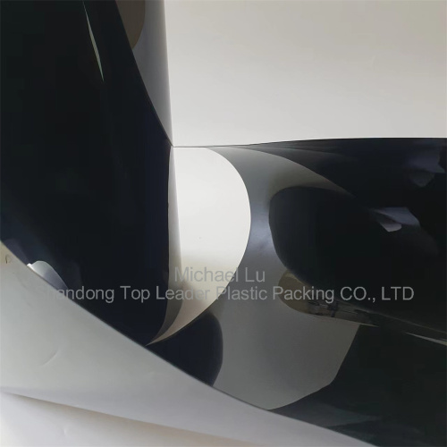 black rigid polyester sheet roll vingin material