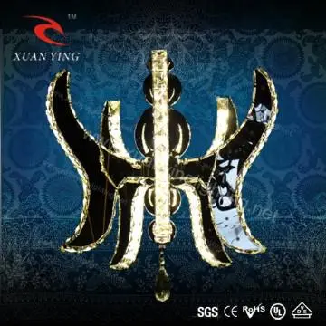 Aesthetic Crystal LED Pendant lamp with special design