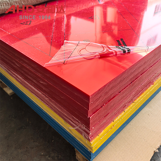 HDPE Sheet Red peel off