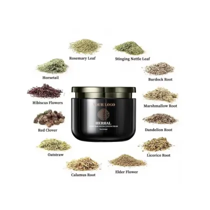 Factory Herbal Treatment Mask with Biotin Argan Oil for Dry Damaged Curly Hair