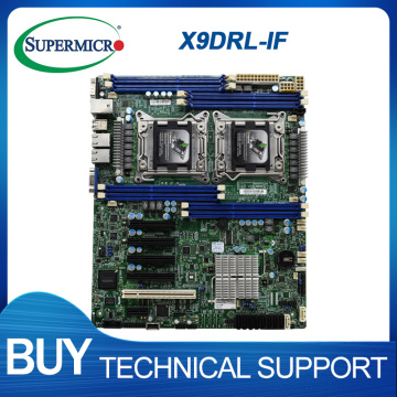 For Supermicro X9DRL-iF c602 LGA2011 dual mother board x79 x79m mining server workstation PC Motherboards Computer Accessories