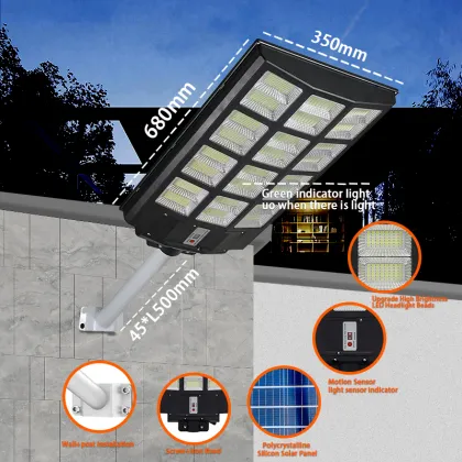 HOMBO High Quality IP65 Outdoor LED Solar Street Light
