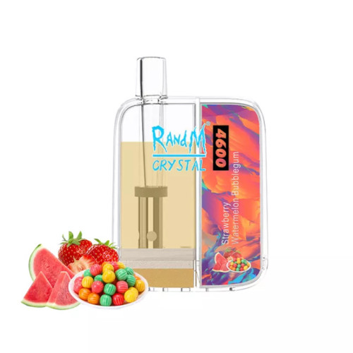 Original RandM Crystal 4600 Disposable Vape Pod Device