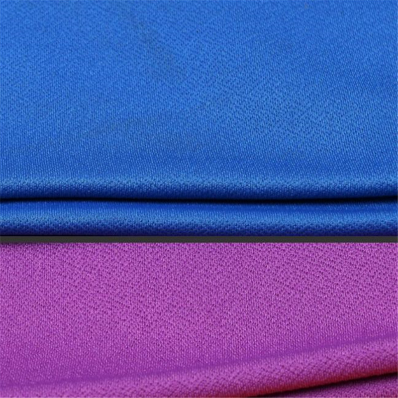 Luxurious 4 Way Spandex Knitted Polyester Jersey Fabrics
