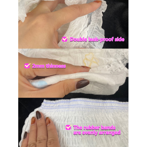 Pantalones de época ultra cómodos para protección a prueba de fugas