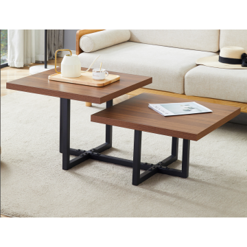Unique Irregular Coffee Table with Modern MDF Design