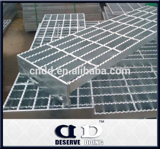 DD hot dipped galvanized Lattice steel plate steel grating for step using