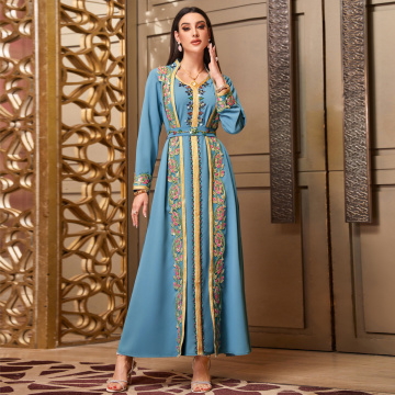 منجوق دوزی لوکس مراکشی Abaya Jalabiya