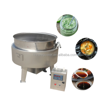CE & ISO Certified Stainless Steel Food Grade Electric Heating Jacketed Pot for Soup and Jam