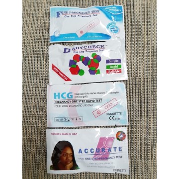 Best selling accurate HCG pregnancy test cassette US FDA approve