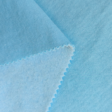 Factory Direct 260gsm One Side Brushed 100% Polyester French Terry Fleece Hoodie Fabric Wholesale