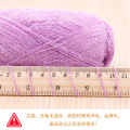 Fio de cabelo de coelho 75% nylon 25% cabelo de coelho 40g 260m de alta tenacidade tingido macio e macio à mão tricô fio de crochê OEM ODM personalizado