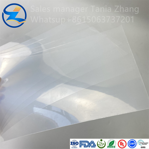 Double Corona Treated PET Film for Paper Printing