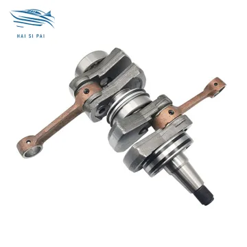 Yamaha 40HP Outboard Crankshaft Assy Replacement Part: 6F5-11400-00, 6F5-11400-10