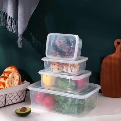 Fruit plastic crisper refrigerator refrigerated food box
