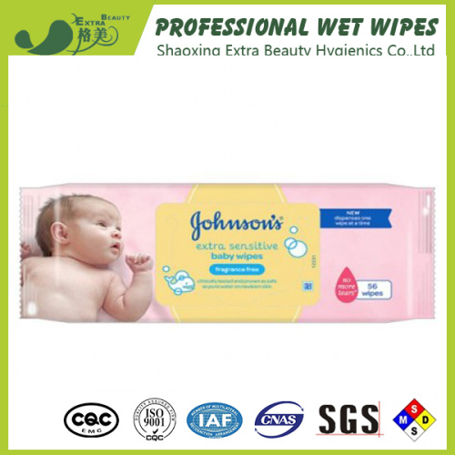 Serviette humide multi-usages sans alcool pour bébé