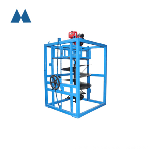 150CM Deep Earth Auger: 12HP Electric 380V Garden Digging Machine
