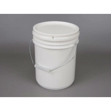 Cubo de plástico de lata recta de 4 litros