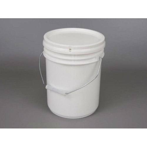 Cubo de plástico de lata recta de 4 litros