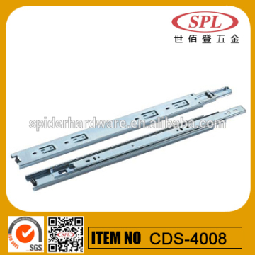 40mm Ball Bearing Drawer Slide /Telescopic Channel 0.8*0.8*0.8mm