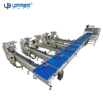 Cupcake and Cake Automatic Packing System with Nitrogen Flushing
